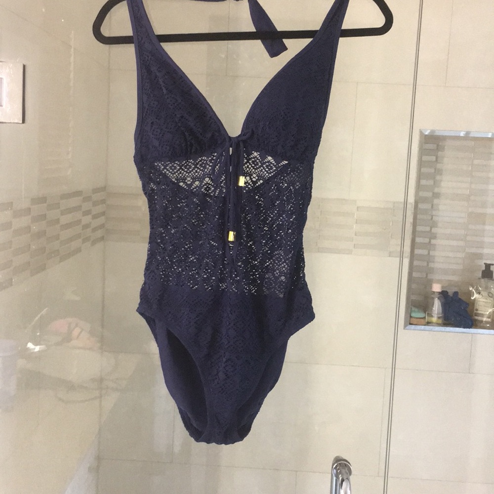 Blue Rod Beattie swimsuit sz 6 NWT